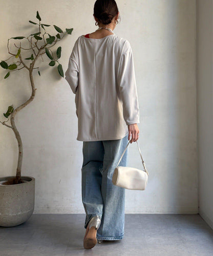 喬其紗長袖襯衫