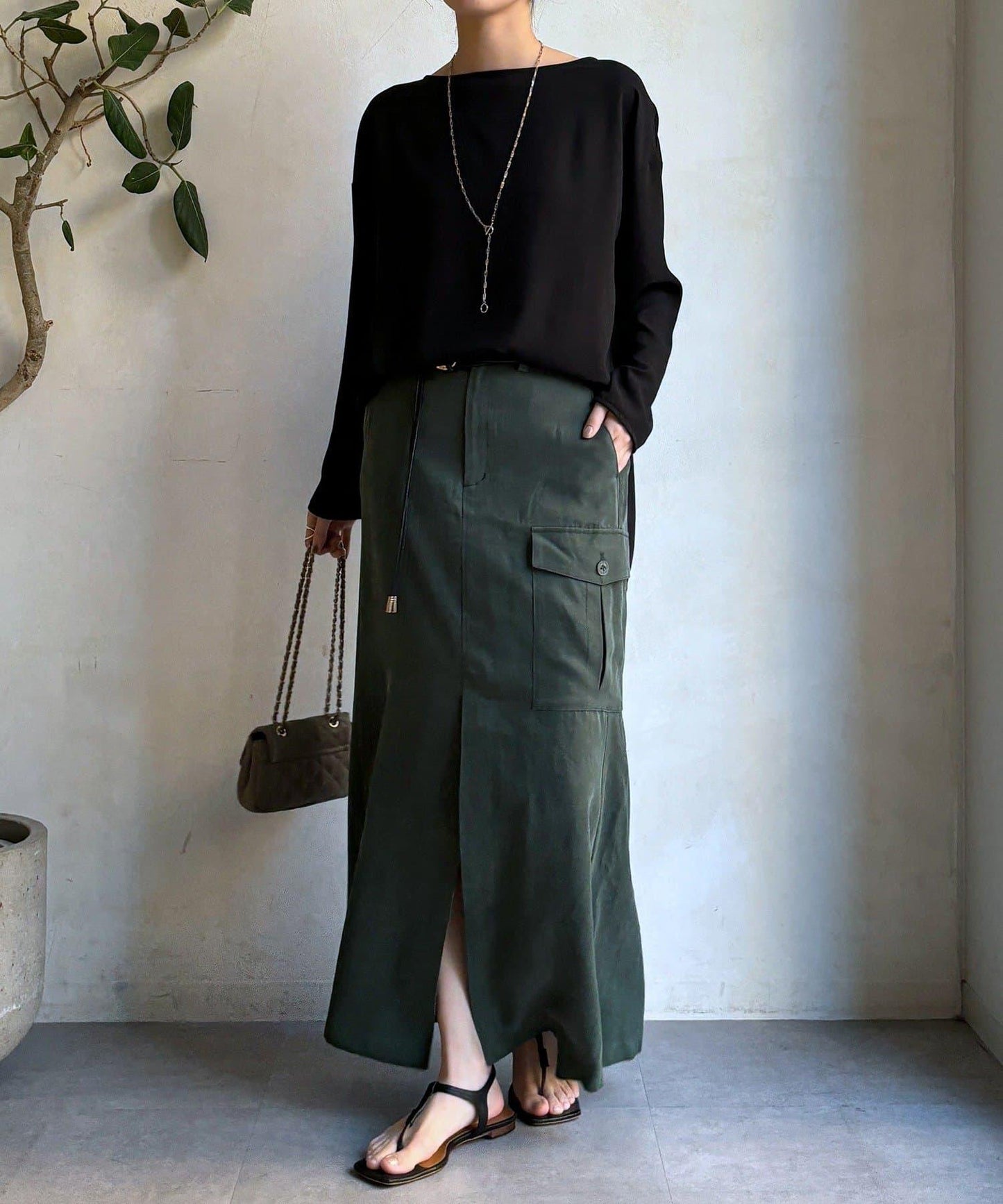 喬其紗長袖襯衫