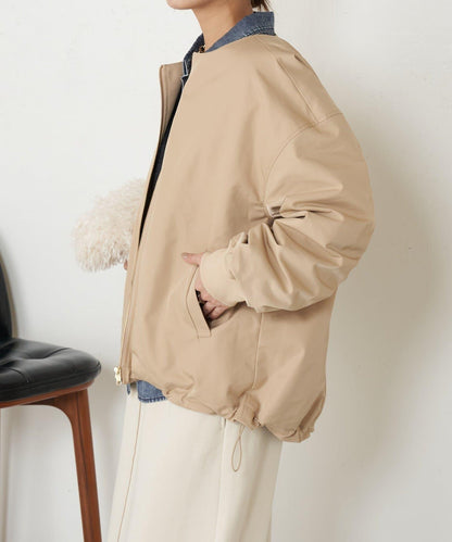 中棉後褶皺大衣