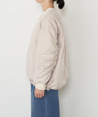 中棉後褶皺大衣