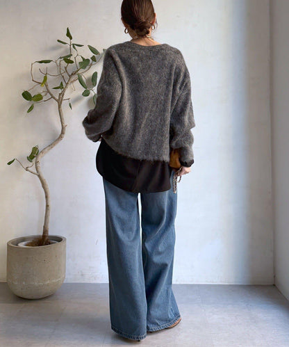 喬其紗長袖襯衫