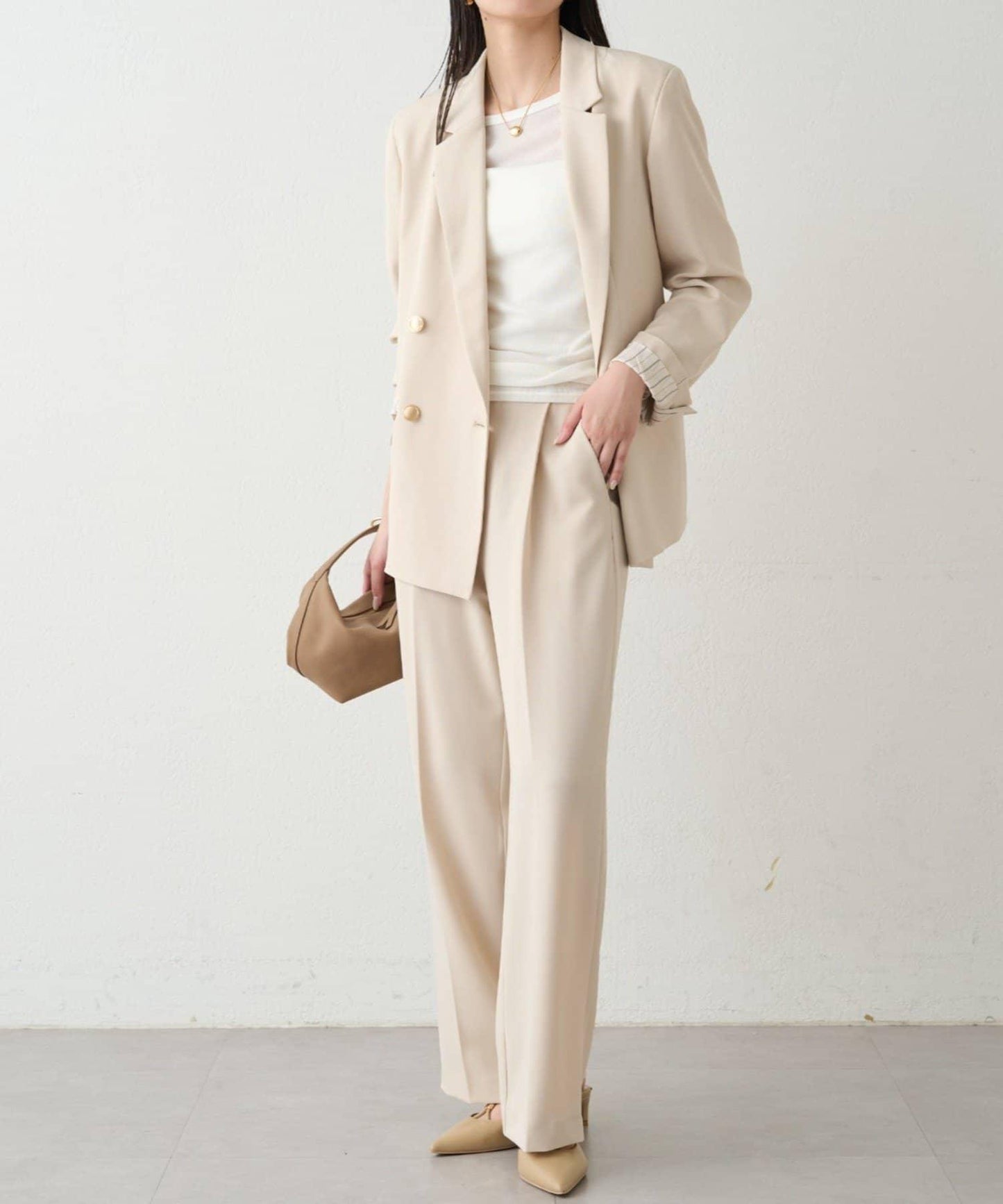 圓領透視長袖T恤