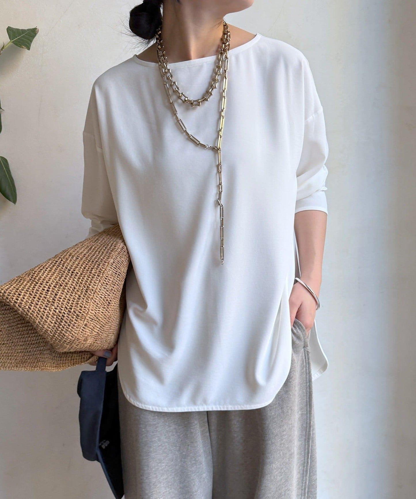 喬其紗長袖襯衫