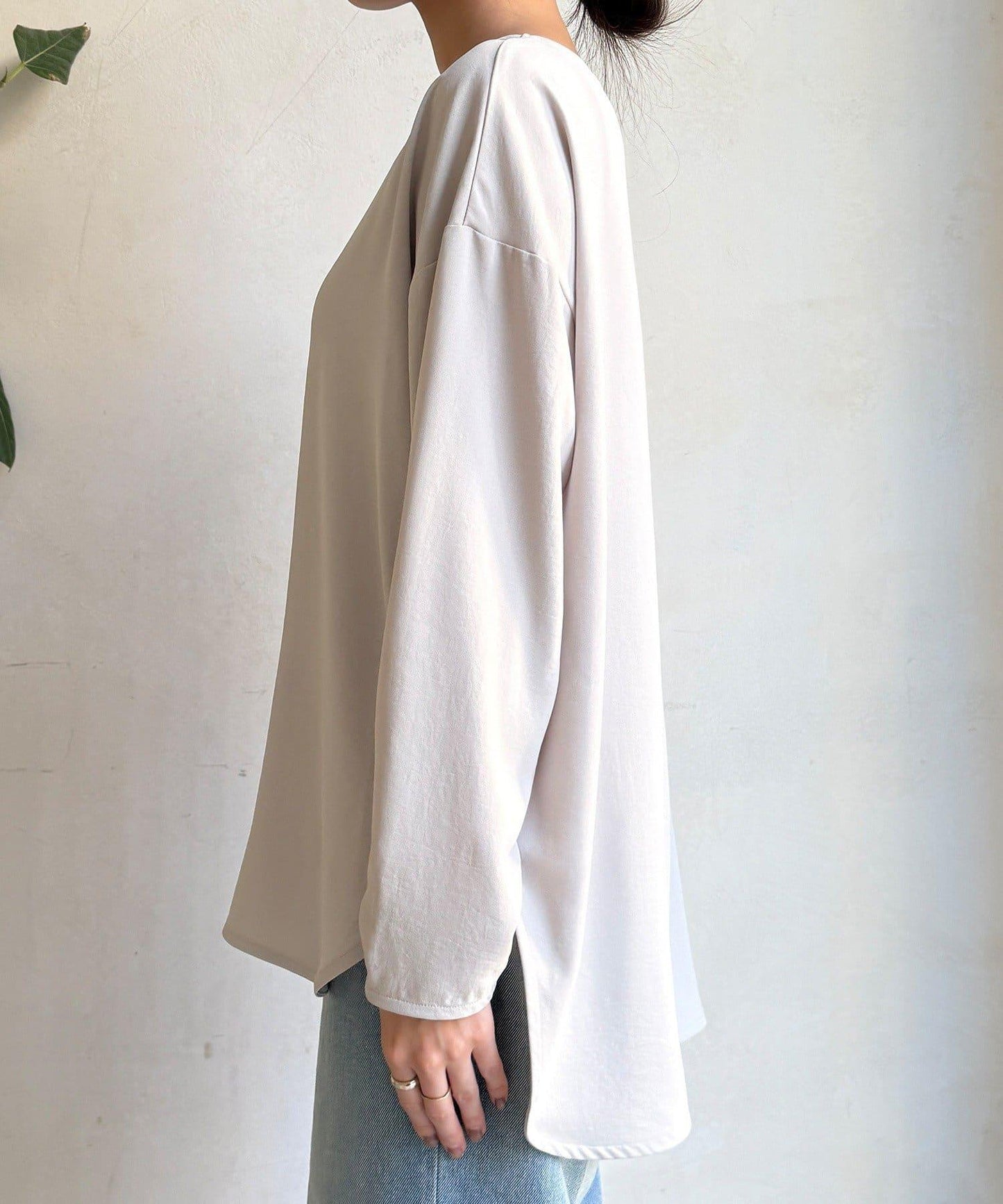 喬其紗長袖襯衫