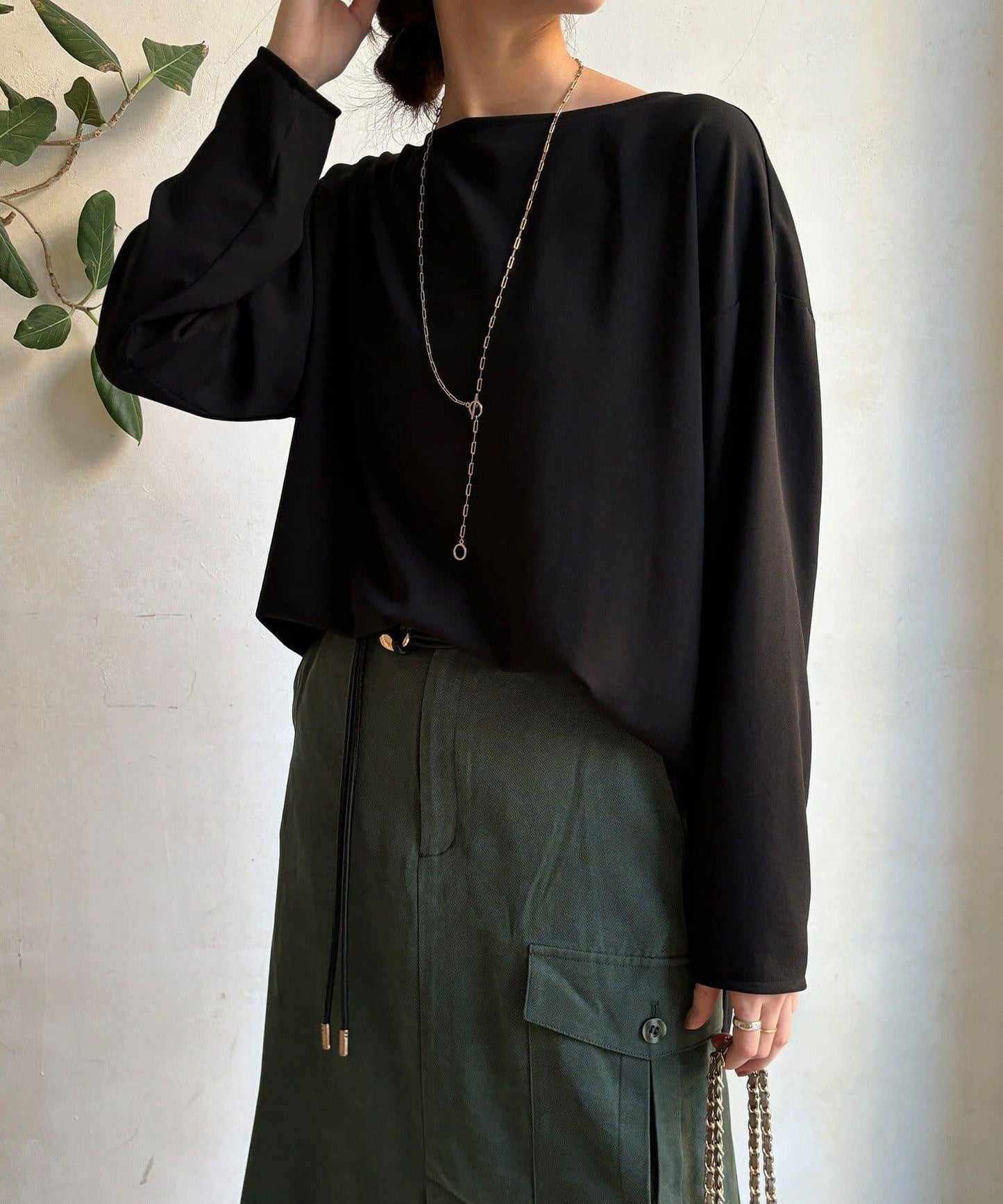 喬其紗長袖襯衫