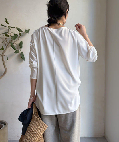 喬其紗長袖襯衫