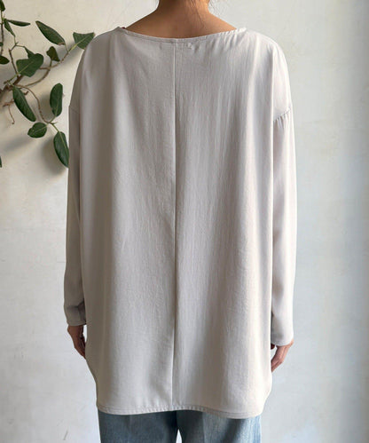 喬其紗長袖襯衫