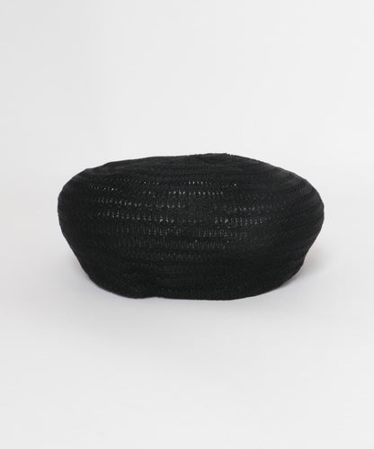 鏤空編織貝雷帽