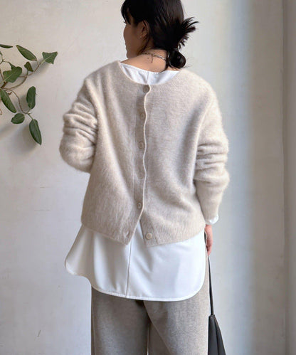 喬其紗長袖襯衫