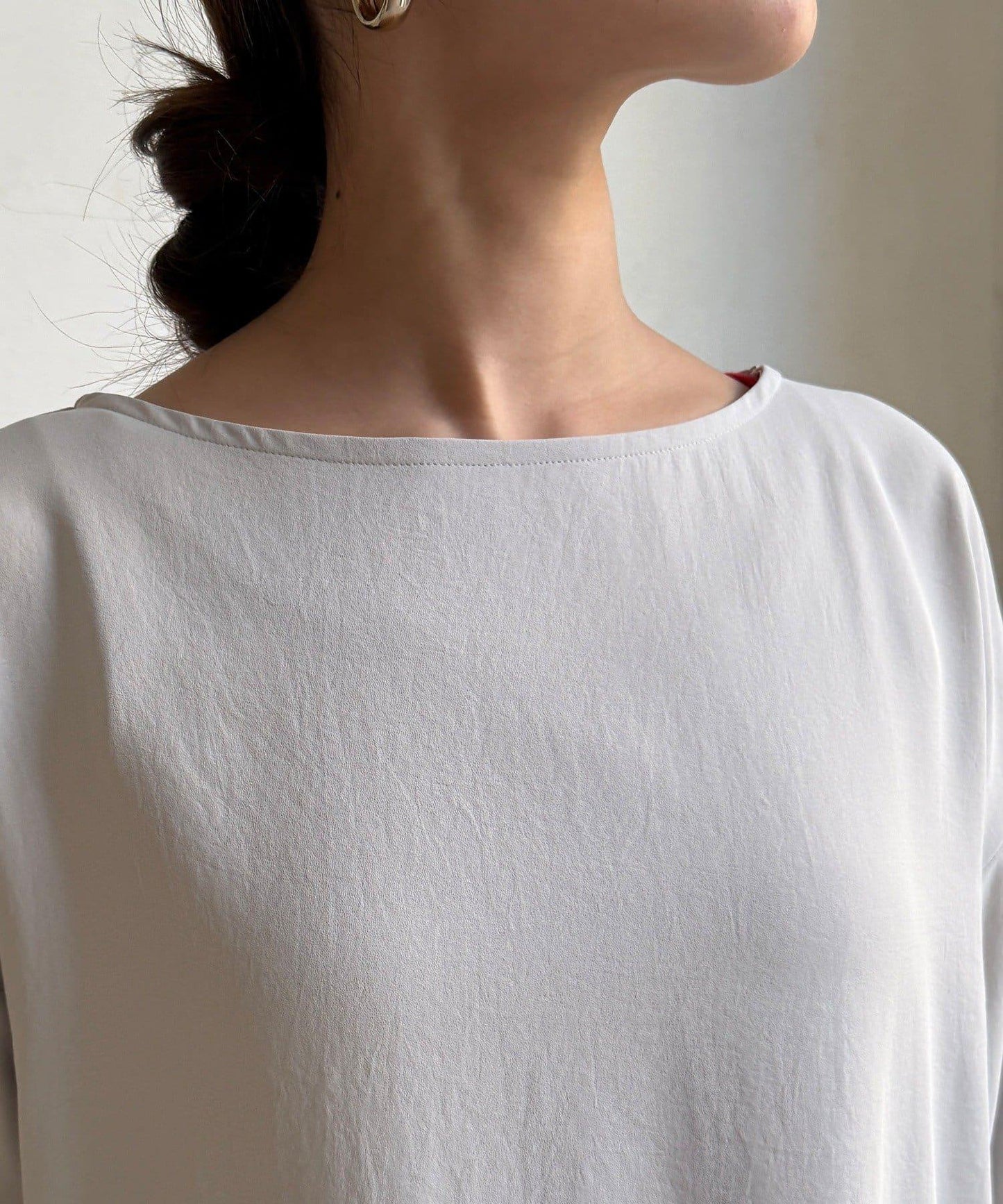 喬其紗長袖襯衫