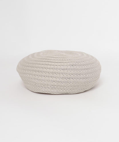 鏤空編織貝雷帽