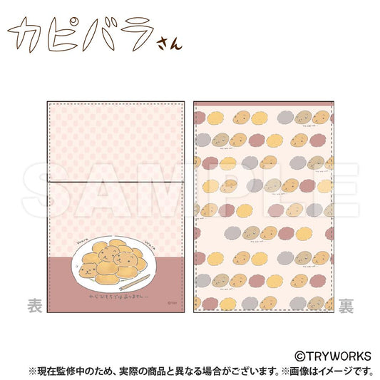 《水豚君》皮革摺疊化妝鏡_I'm not... ver.