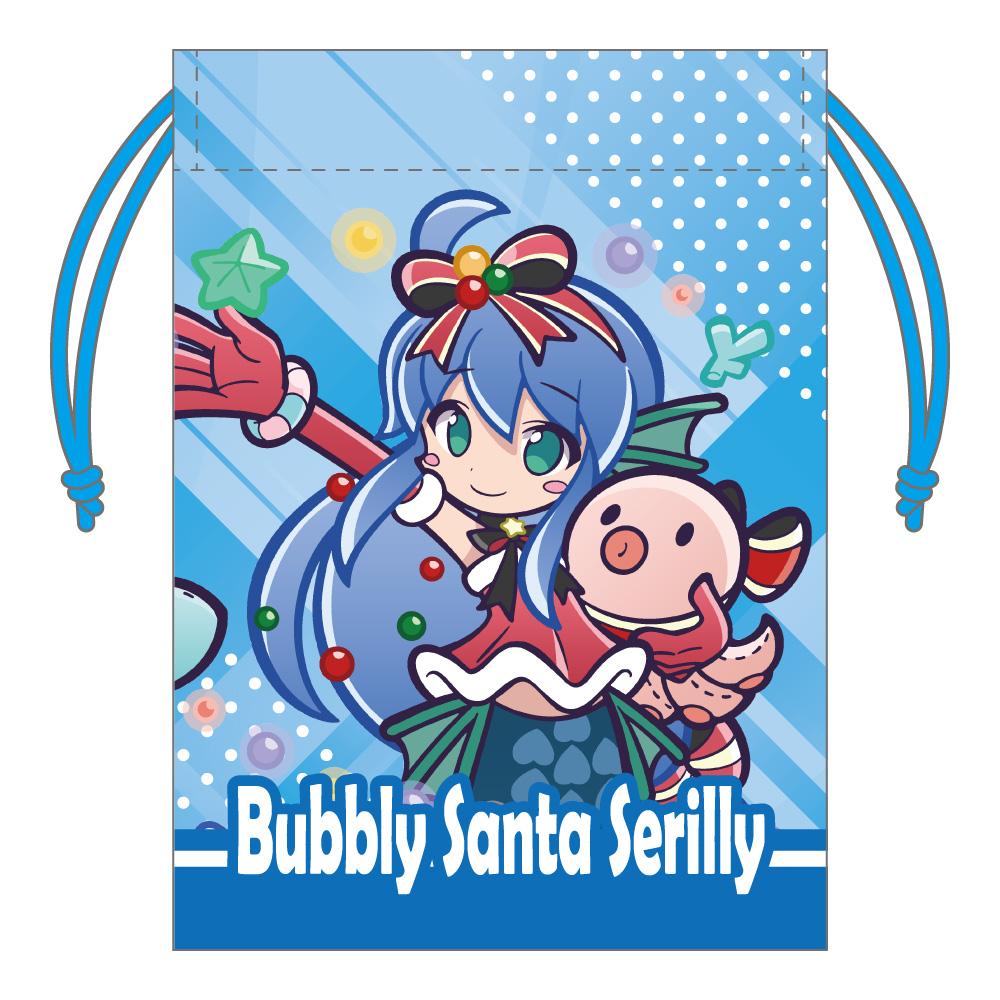 《噗喲噗喲》迷你束口袋 泡泡聖誕老人賽莉莉