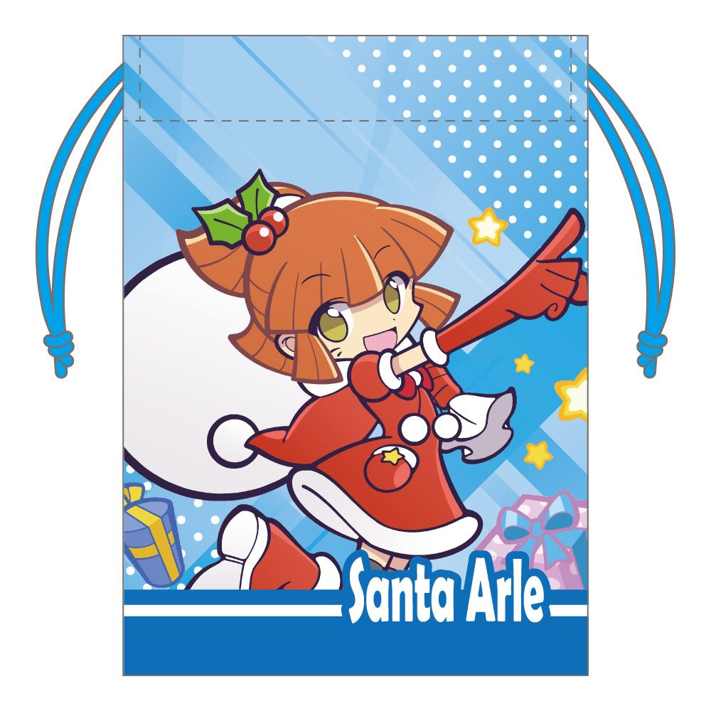 《噗喲噗喲》迷你束口袋 聖誕阿露露