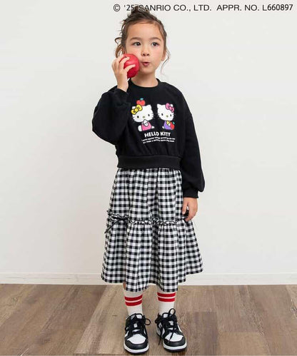 【《Hello Kitty》】拼接連衣裙