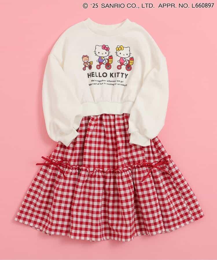 【《Hello Kitty》】拼接連衣裙