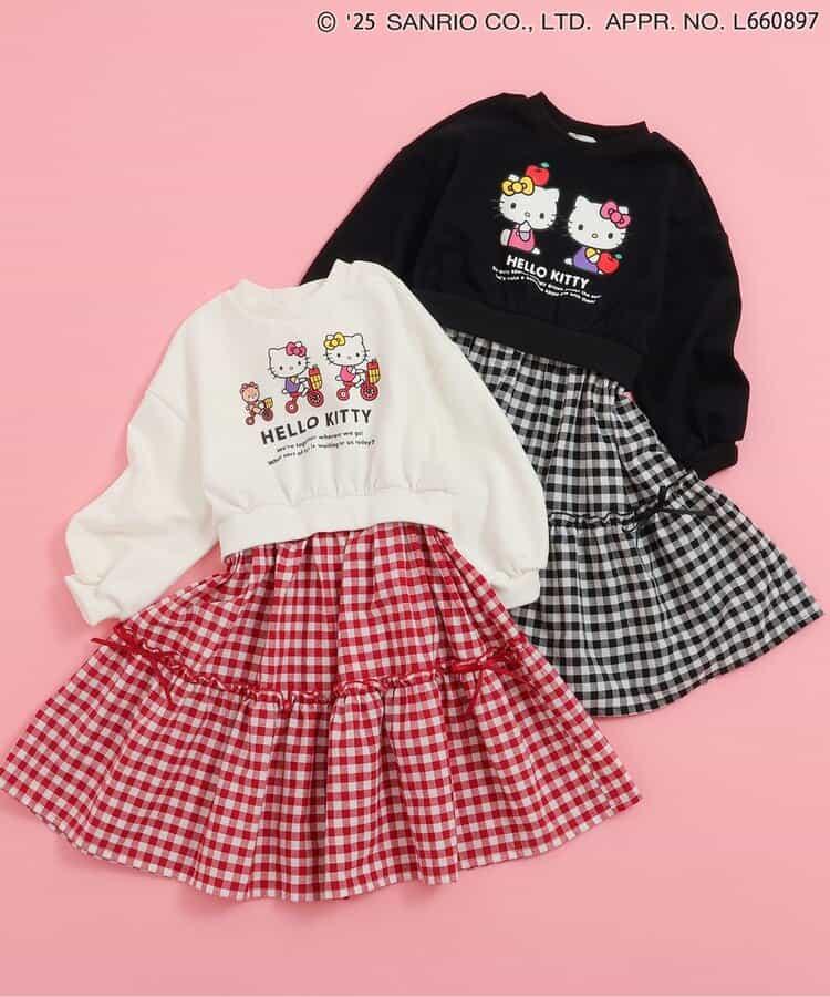 【《Hello Kitty》】拼接連衣裙