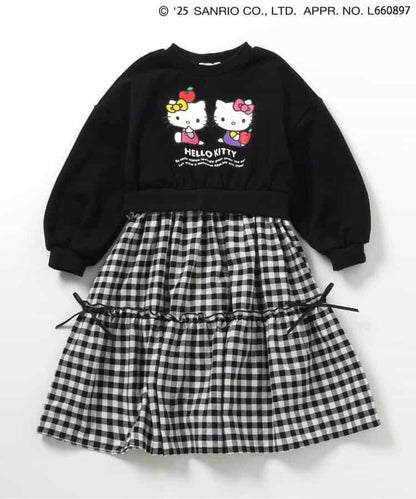 【《Hello Kitty》】拼接連衣裙