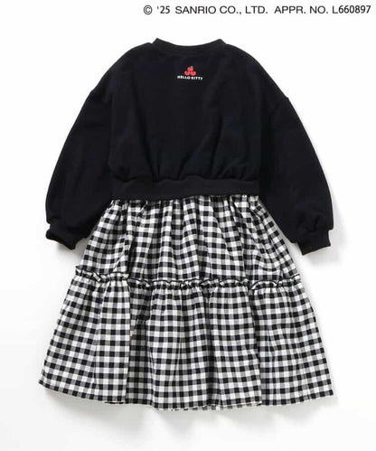 【《Hello Kitty》】拼接連衣裙