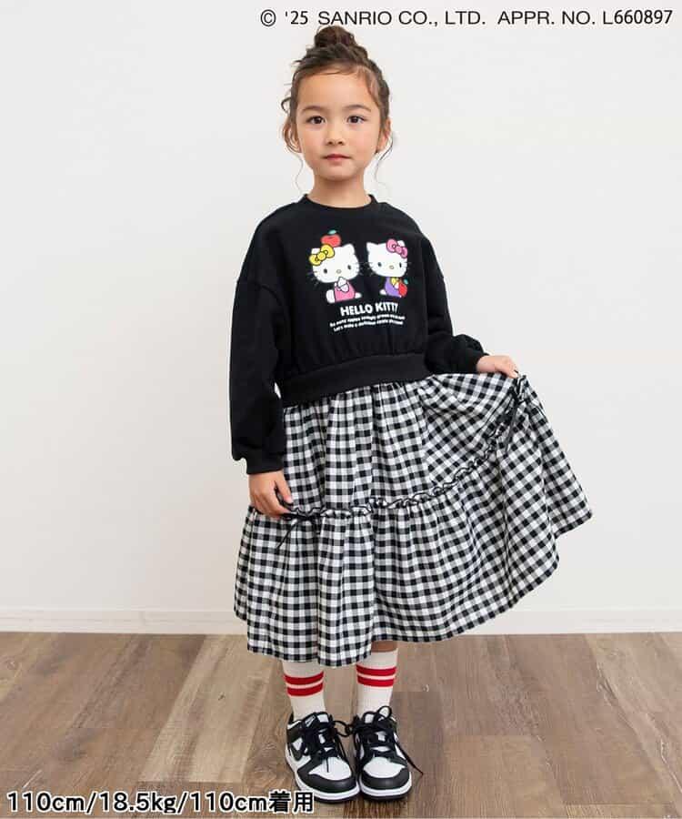 【《Hello Kitty》】拼接連衣裙