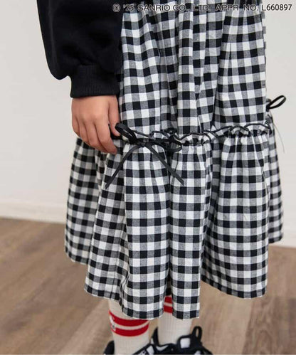 【《Hello Kitty》】拼接連衣裙