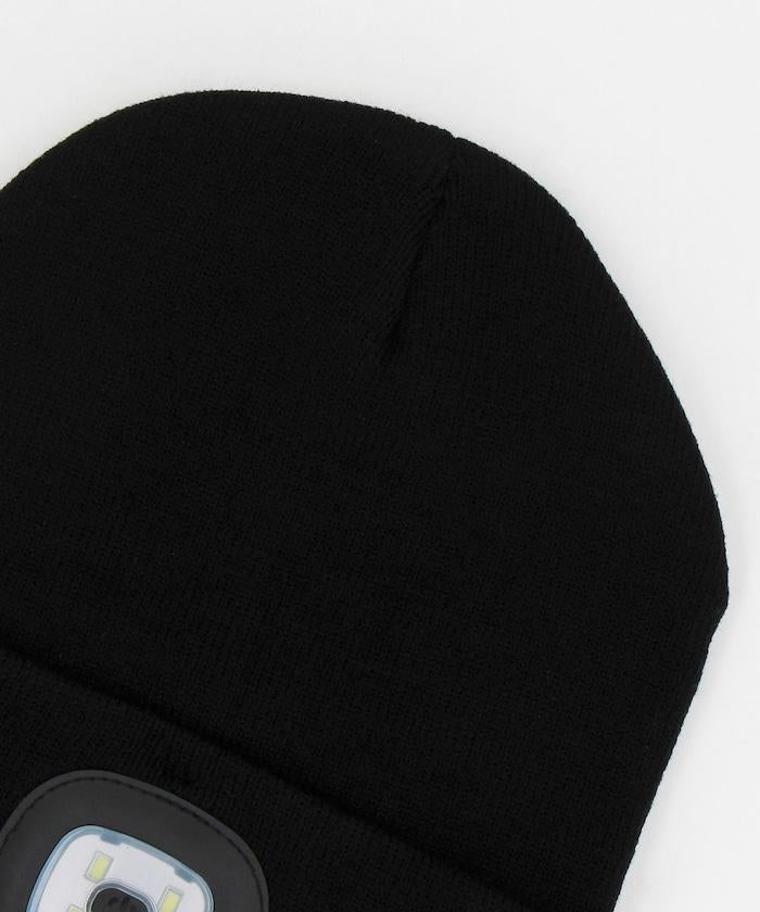 可充電LED燈發光針織帽