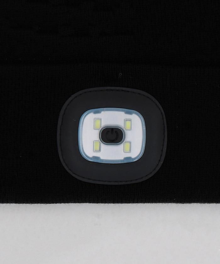 可充電LED燈發光針織帽