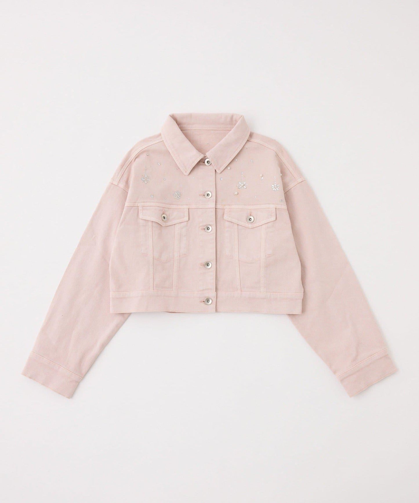 珠飾牛仔夾克
