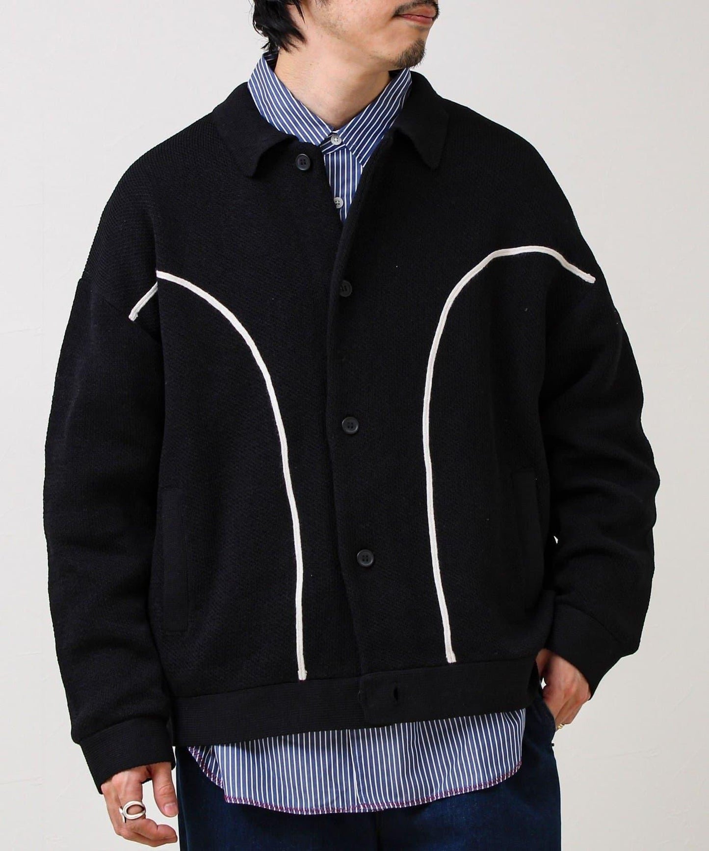 西部風格針織開衫