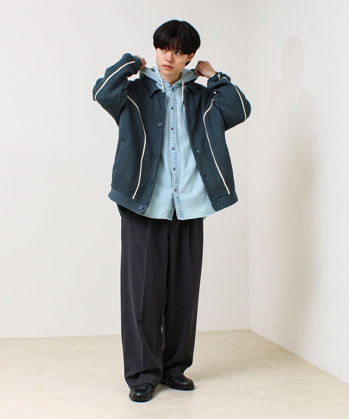 西部風格針織開衫