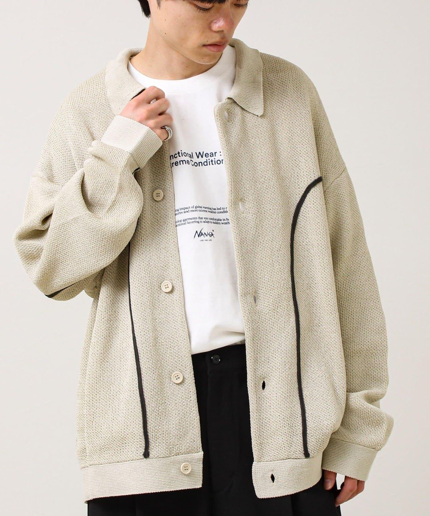 西部風格針織開衫