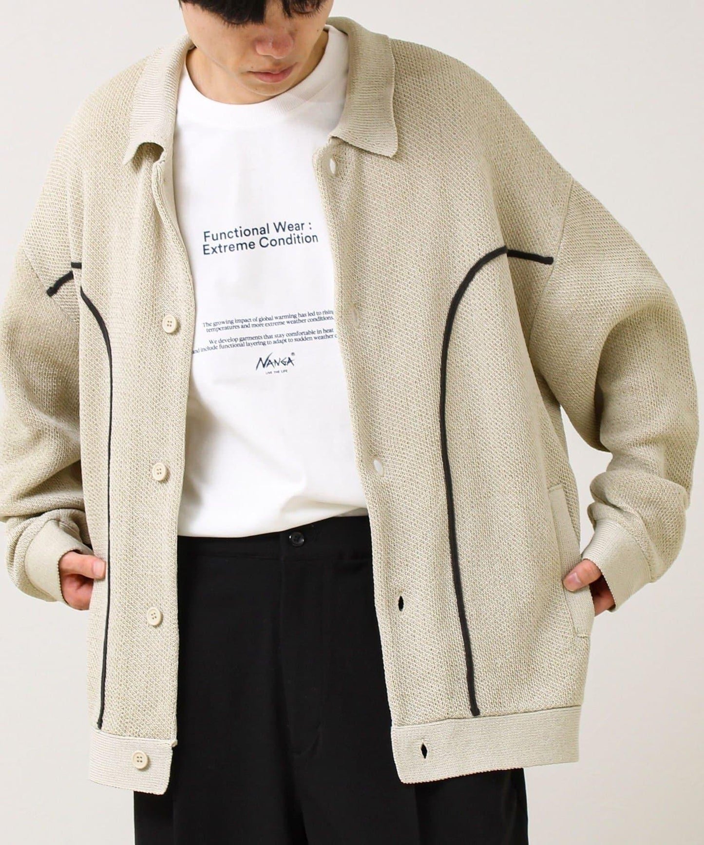 西部風格針織開衫