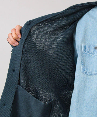 西部風格針織開衫