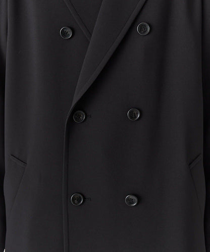 雙排扣春季長款大衣