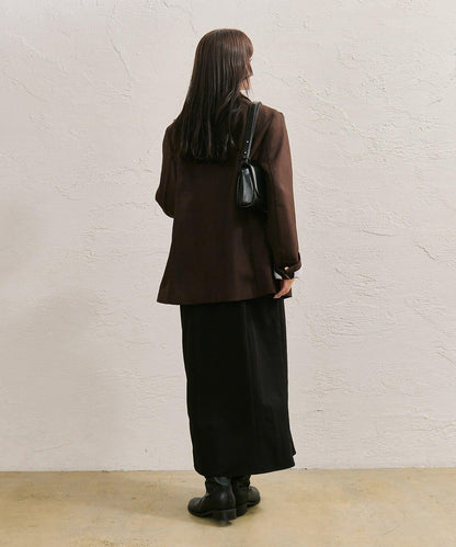 褶皺吊帶背心套裝連衣裙