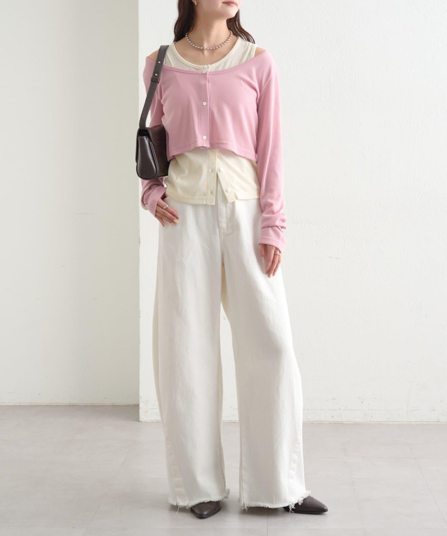 拼色層疊長袖T恤