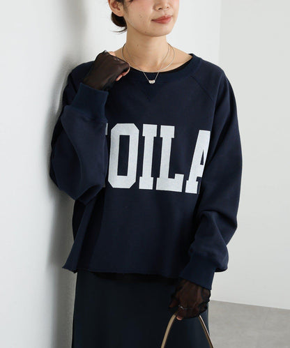 【袖口網紗點綴】拼接網紗長袖T恤/預計2月上旬發貨