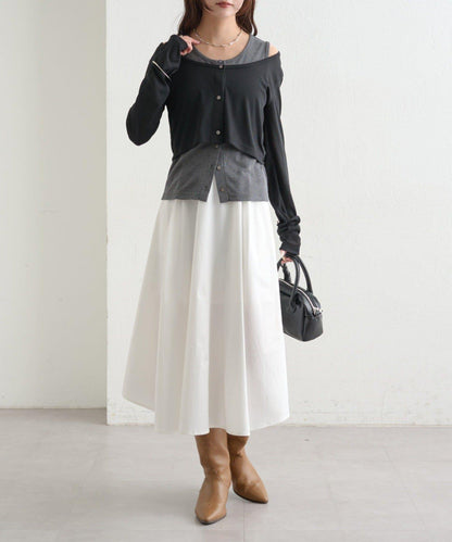 拼色層疊長袖T恤