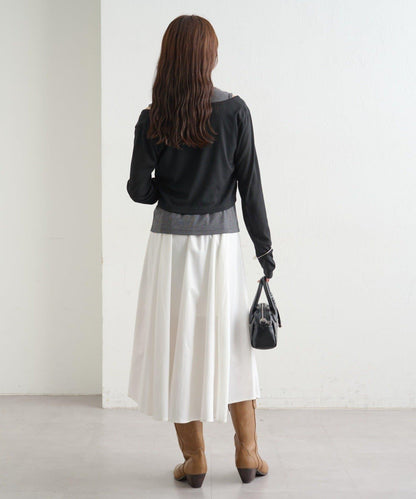 拼色層疊長袖T恤