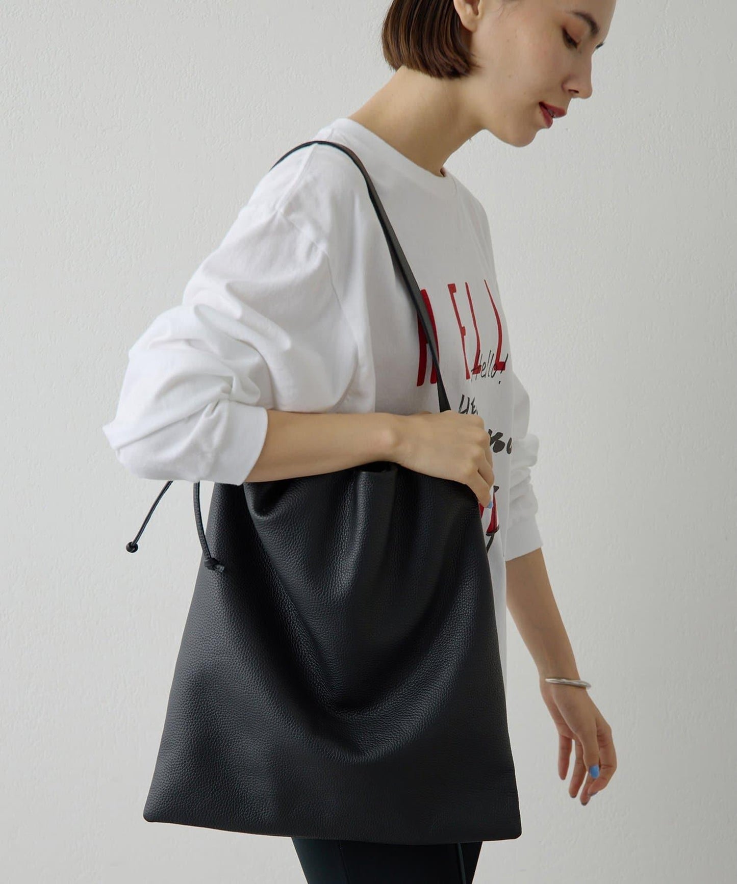 【Hoaw.】褶皺單肩包