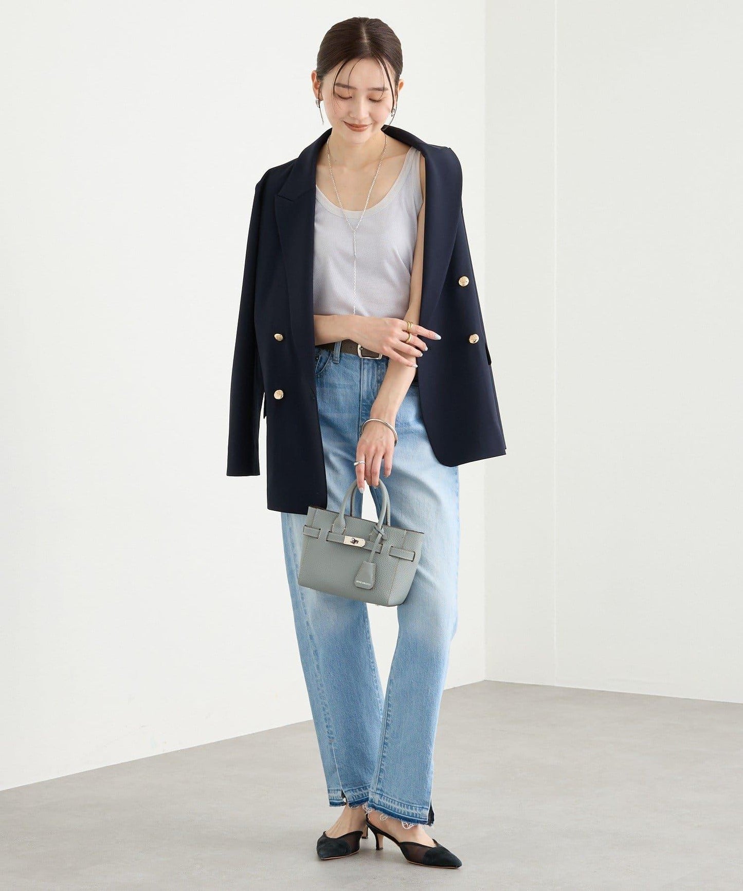 【可通勤休閒兩用】乾爽斜紋布尖領西裝外套/預計2月上旬發貨