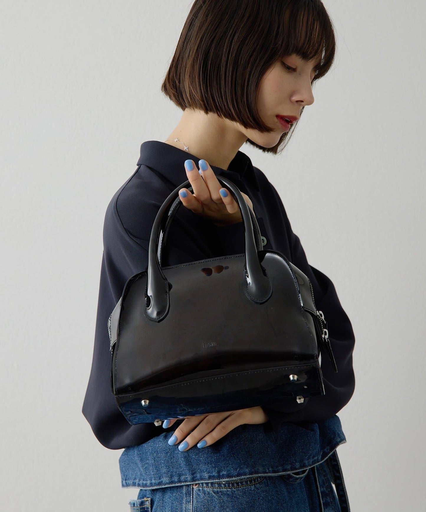 【Hoaw.】PVC波士頓包 S