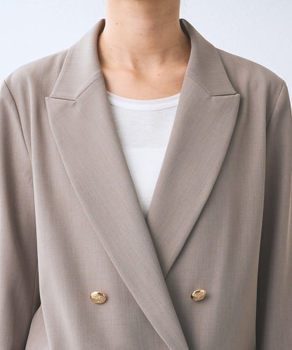 【可通勤休閒兩用】乾爽斜紋布尖領西裝外套/預計2月上旬發貨