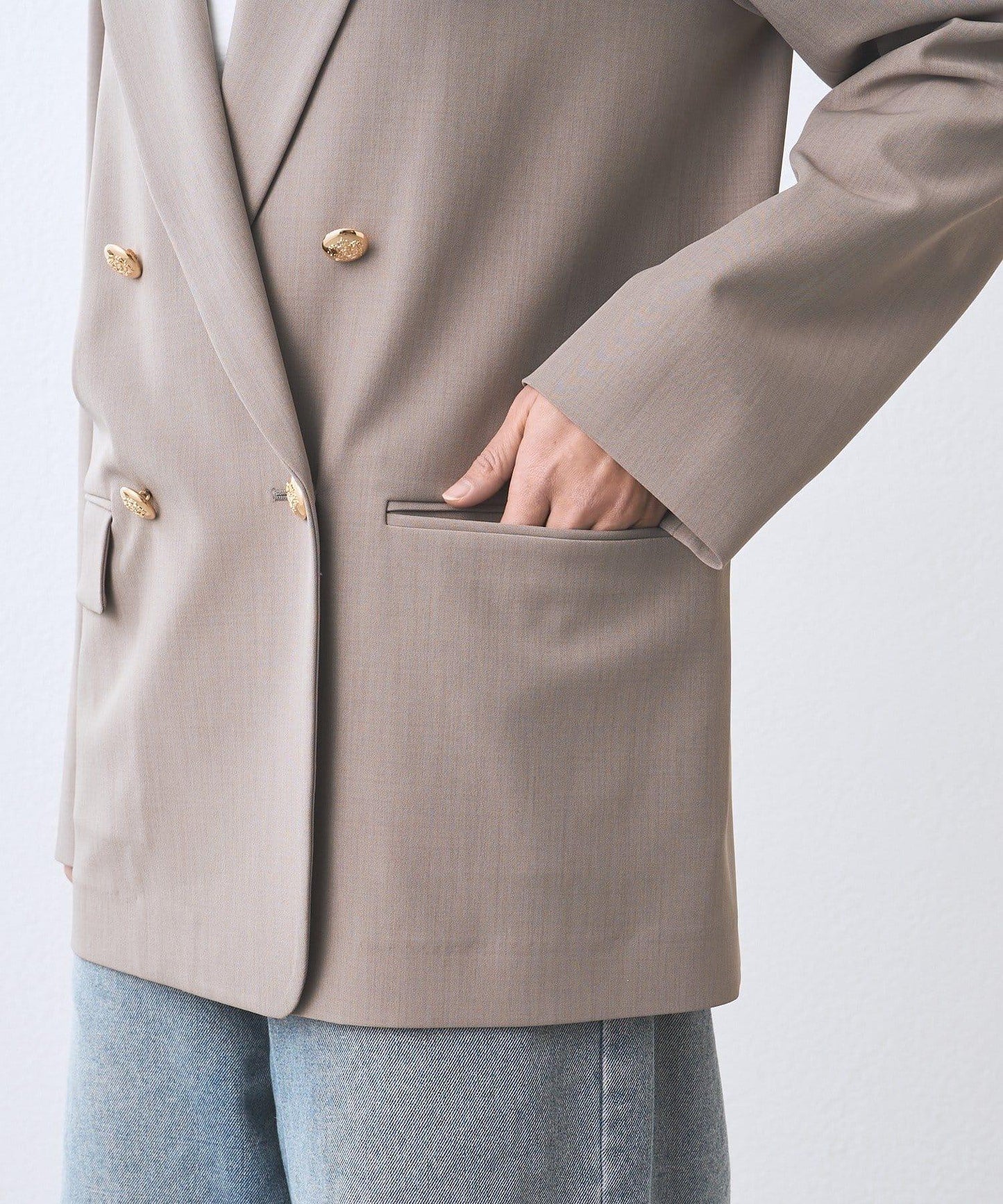 【可通勤休閒兩用】乾爽斜紋布尖領西裝外套/預計2月上旬發貨