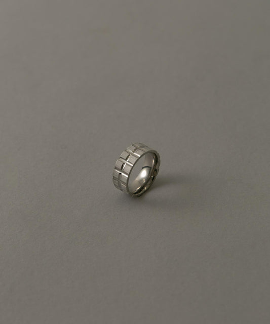 不鏽鋼方塊設計戒指