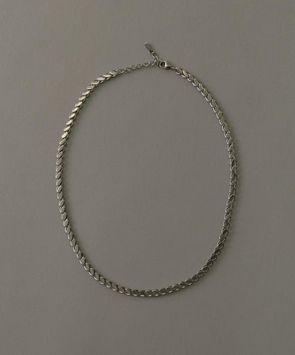 不鏽鋼樹葉造型鏈條項鍊