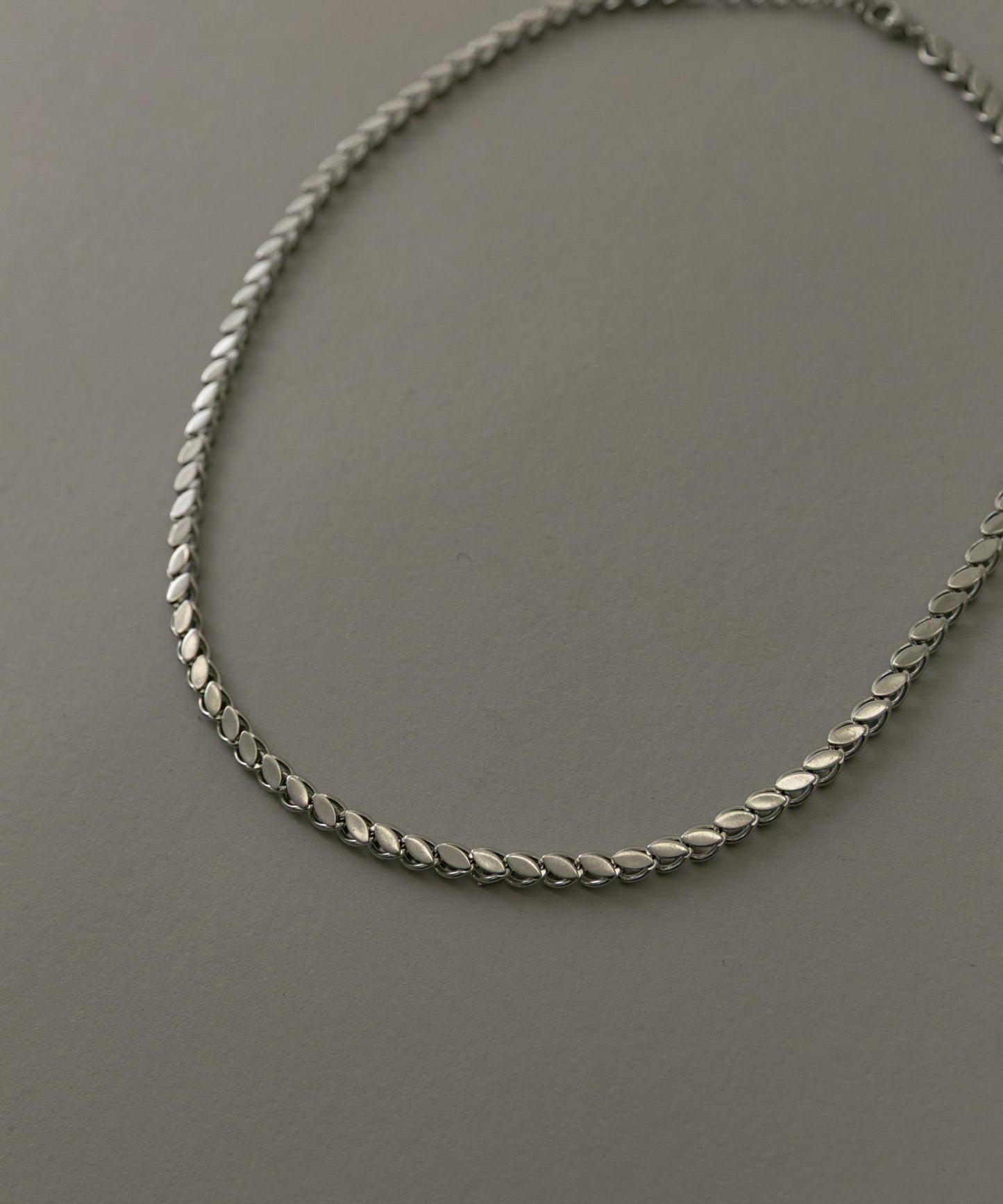 不鏽鋼樹葉造型鏈條項鍊