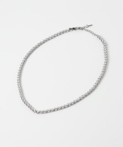 不鏽鋼樹葉造型鏈條項鍊