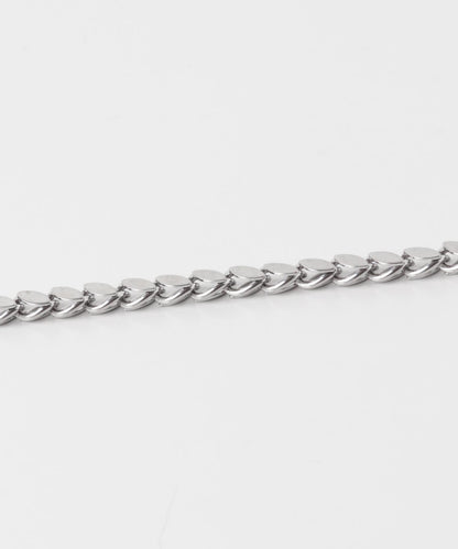 不鏽鋼樹葉造型鏈條項鍊