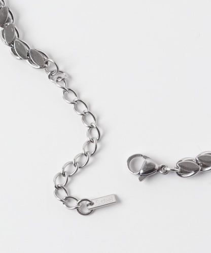 不鏽鋼樹葉造型鏈條項鍊